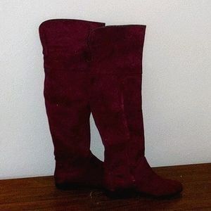 Knee-high boots